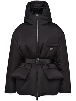 Prada: Куртка с капюшоном 