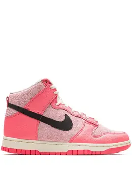Nike: Розовые кроссовки  Dunk High