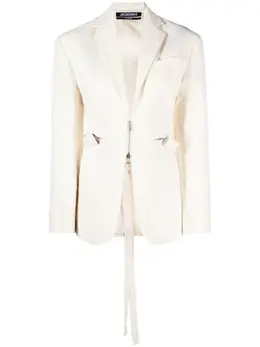 Jacquemus: Белый жакет 