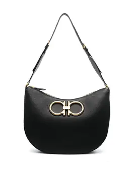 Salvatore Ferragamo: Чёрная сумка 