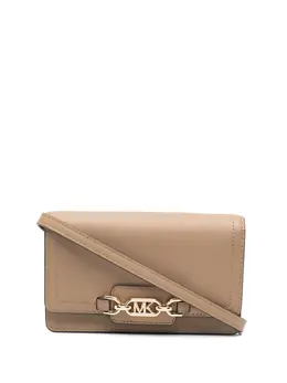 Michael Michael Kors: Коричневая сумка через плечо 
