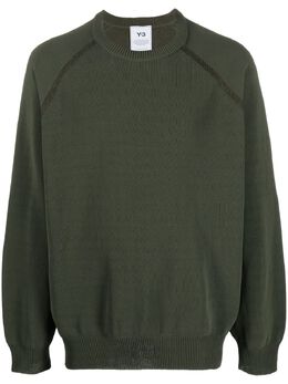 Y-3: Хлопковый свитер 