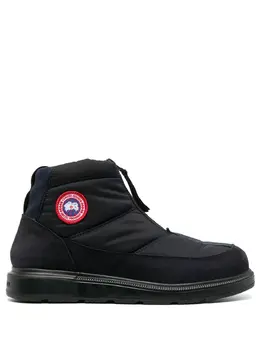 Canada Goose: Синие ботинки Crofton