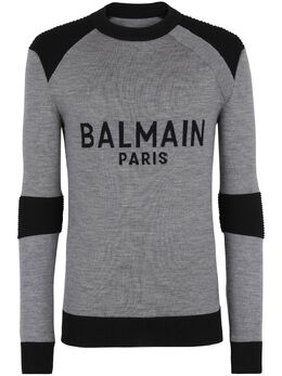 Balmain: Трикотажный свитер