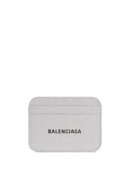 Balenciaga: Картхолдер Cash с принтом