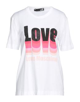 LOVE MOSCHINO: Футболка с принтом 