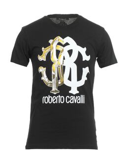 ROBERTO CAVALLI: Футболка с принтом 