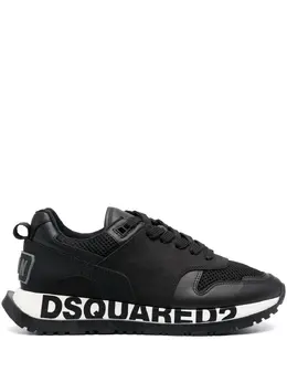 Dsquared2: Чёрные кроссовки 