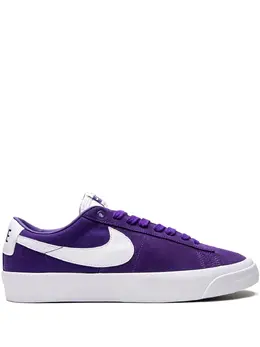 Nike: Фиолетовые кроссовки  Zoom Blazer