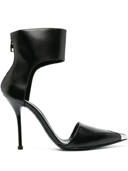 Alexander McQueen: Чёрные туфли  Harness
