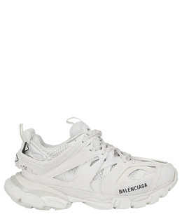 Balenciaga: Белые кроссовки  Track