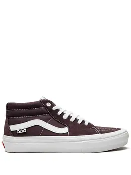 Vans: Бордовые кроссовки  Skate