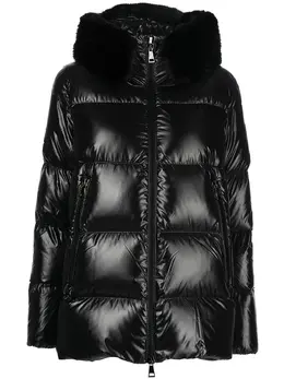 Moncler: Куртка на меху 