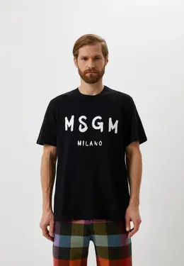 MSGM: Белая футболка 