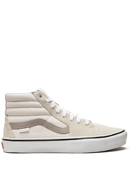 Vans: Белые кроссовки  Sk8-Hi