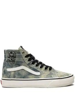 Vans: Голубые кроссовки  Sk8-Hi