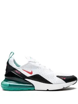 Nike: Белые кроссовки Air Max 270