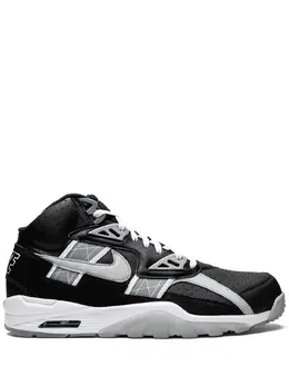 Nike: Чёрные кроссовки  Air