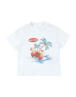 PALM ANGELS: Однотонная футболка 