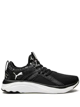PUMA: Чёрные кроссовки 