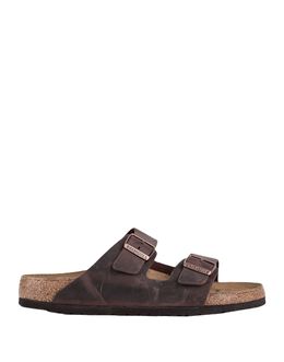 BIRKENSTOCK: Коричневые сандалии 