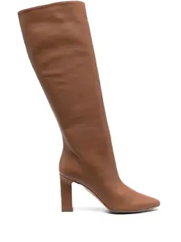 Aquazzura: Коричневые сапоги 