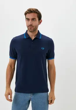 Fred Perry: Синее поло