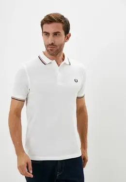 Fred Perry: Белое поло