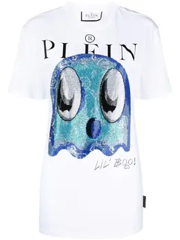 Philipp Plein: Футболка с принтом 