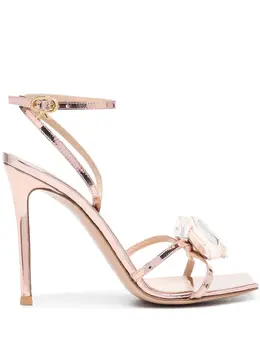 Gianvito Rossi: Розовые сандалии 