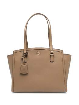 Michael Michael Kors: Коричневая сумка-шоппер 