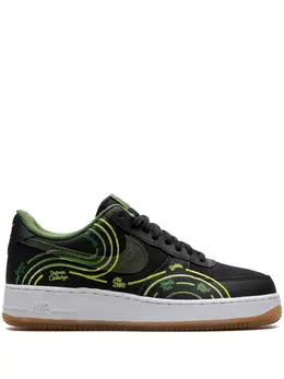 Nike: Чёрные кроссовки  Air Force 1