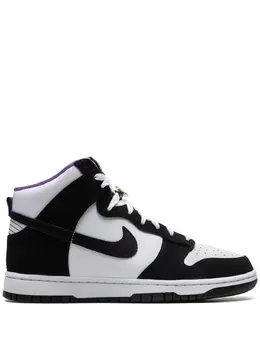 Nike: Чёрные кроссовки  Dunk High