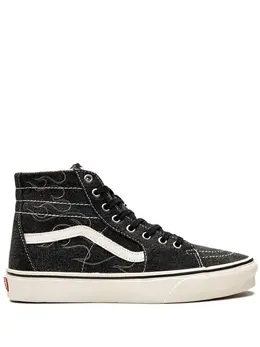 Vans: Чёрные кроссовки  Sk8-Hi