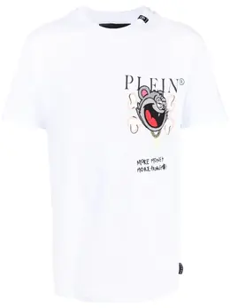 Philipp Plein: Футболка с принтом 