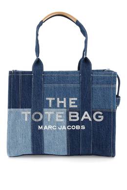 MARC JACOBS (THE): Сумка-шоппер The Denim с принтом