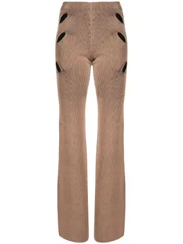 Dion Lee: Расклешённые брюки 