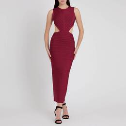 Herve Leger: Красное платье 