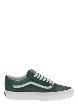 Vans: Зелёные кроссовки  Old Skool