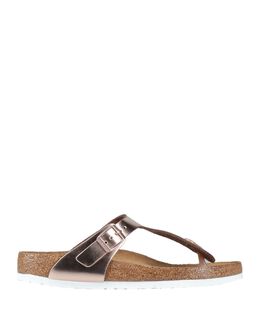 BIRKENSTOCK: Однотонные сандалии 