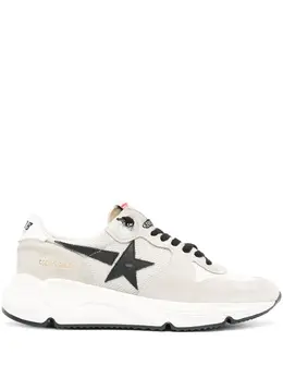Golden Goose: Белые кроссовки  Running Sole