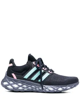 adidas: Голубые кроссовки  UltraBoost DNA