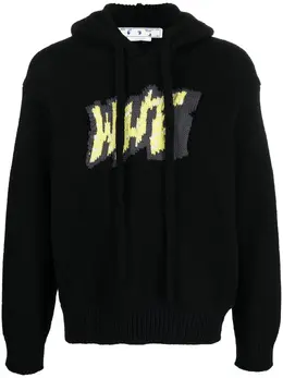 Off-White: Толстовка из шерсти 