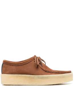 Clarks Originals: Коричневые ботинки 