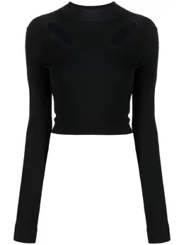 Dion Lee: Чёрный свитер 