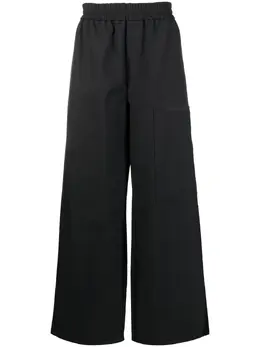 Off-White: Чёрные брюки 