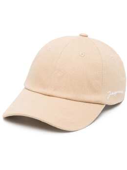 Jacquemus: Бежевая кепка La Casquette