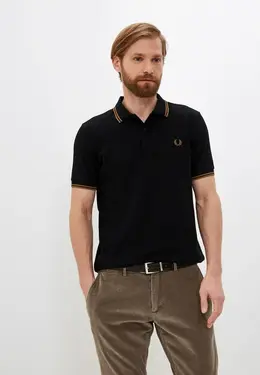 Fred Perry: Чёрное поло