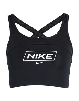 NIKE: Топ с воротником 