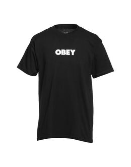 OBEY: Футболка с принтом 